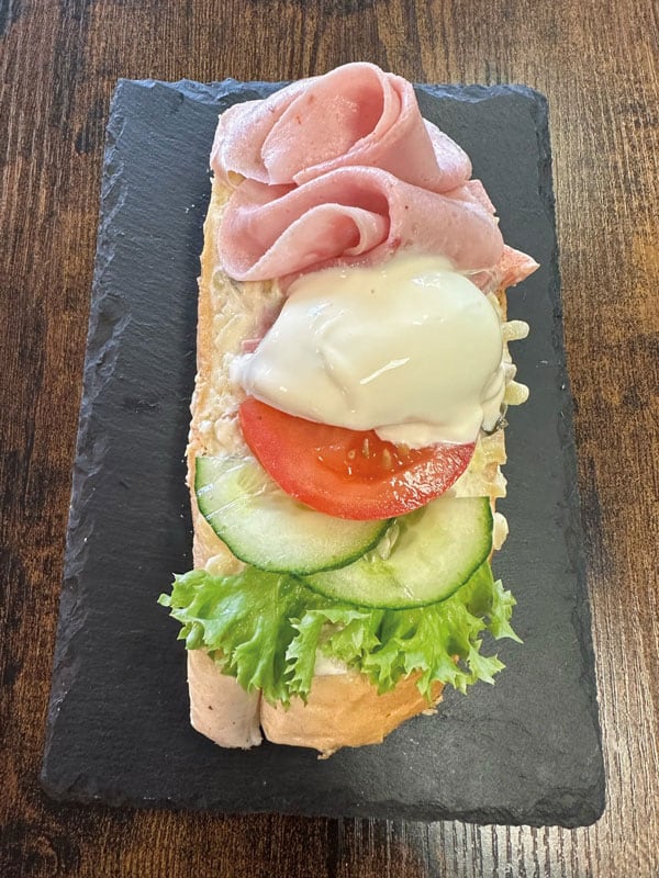 Šunka, vlašák, vejce