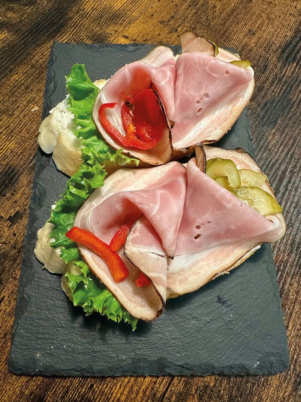 Slanina, česnek, pomazánka