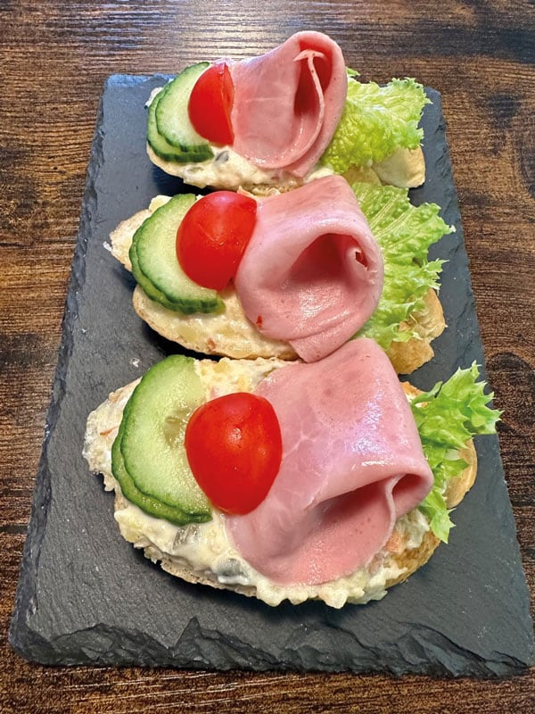 Krabí tyčinky, krabí pomazánka